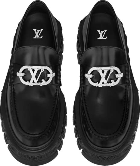 louis vuitton black loafers|lv baroque loafer.